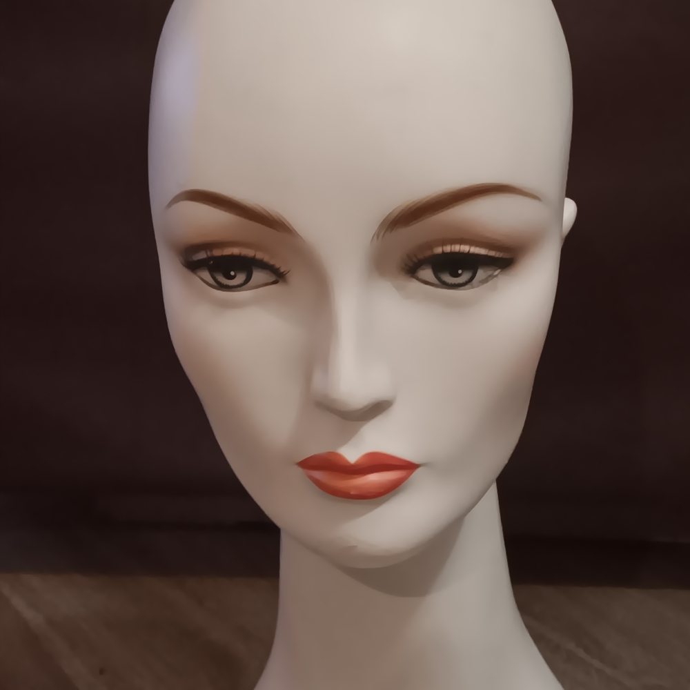 Jon Renau Female Manniquin Wig Display View 2